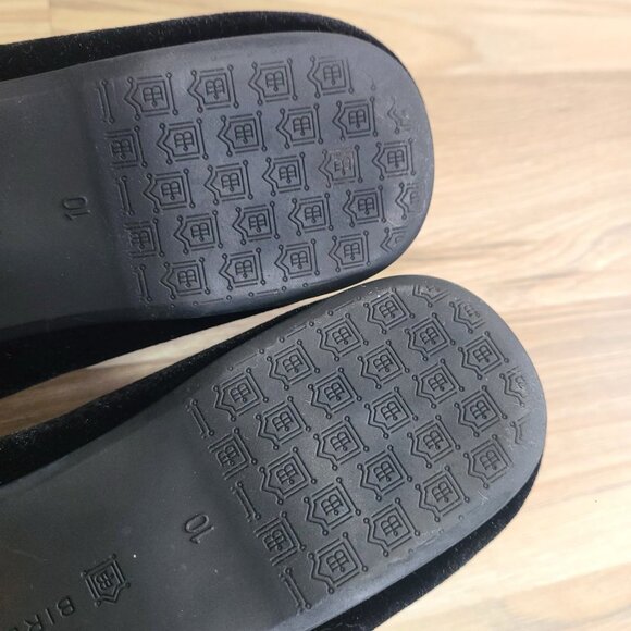 Birdies Women’s Black Velvet Loafers Size 10 - Picture 9 of 9
